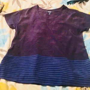 Old Navy striped blouse